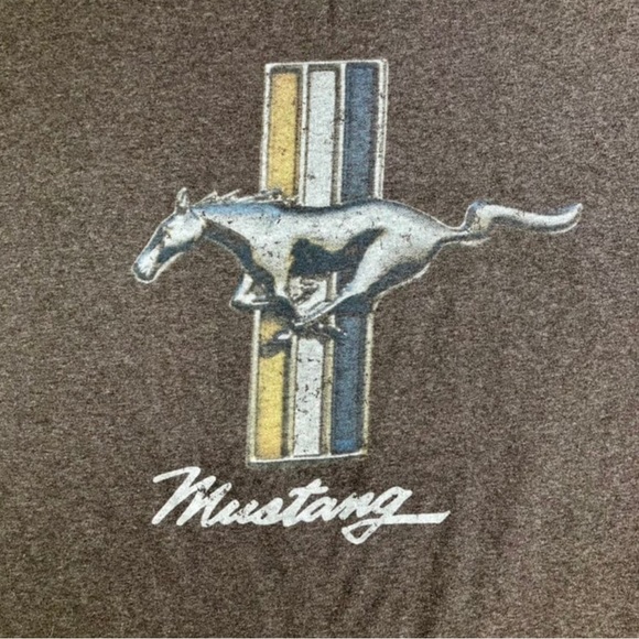 TNT Mens Ford Mustang ‘65 Car Graphic Short Sleeve T-Shirt Size Large! - Picture 3 of 5